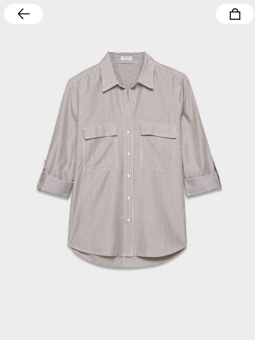 Aritzia Babaton Utility Shirt NWT